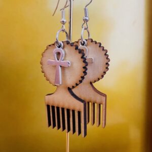 Afro Ank Earrings